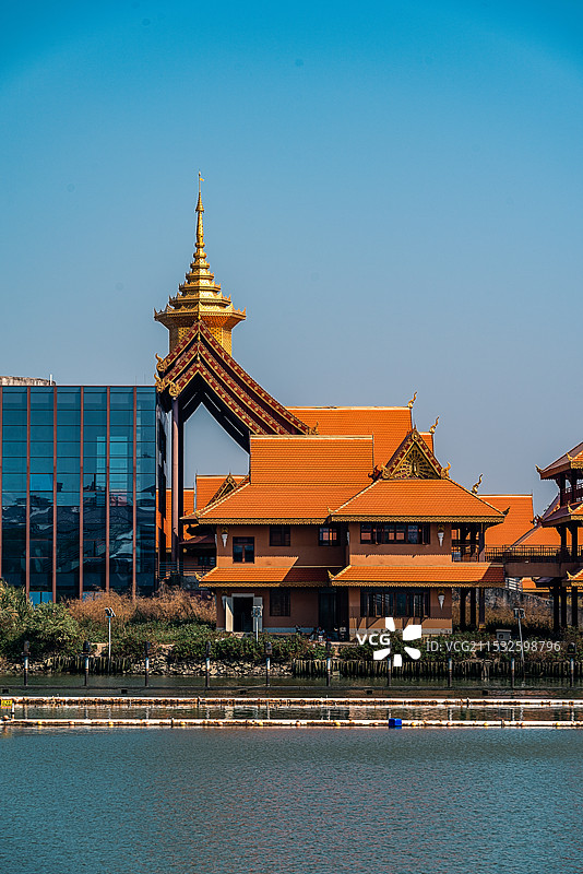 广东东莞麻涌华阳湖国家湿地公园图片素材