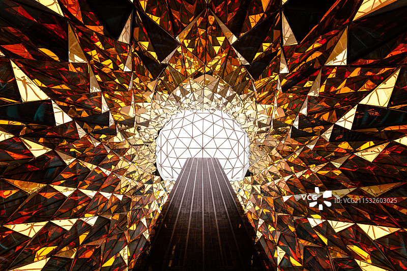 万花筒建筑图片素材