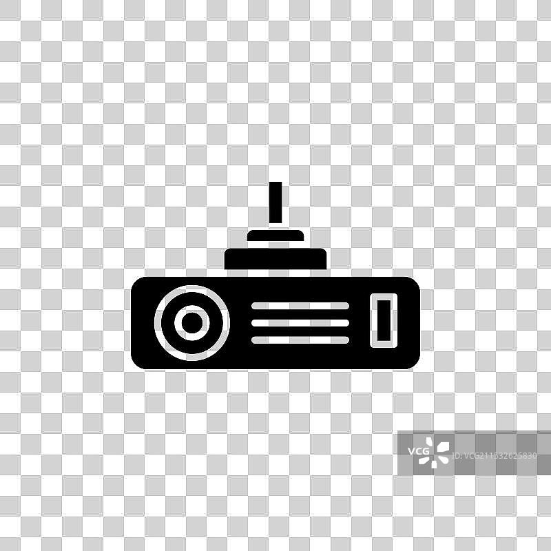 投影仪图标集 电影院屏幕投影仪图片素材