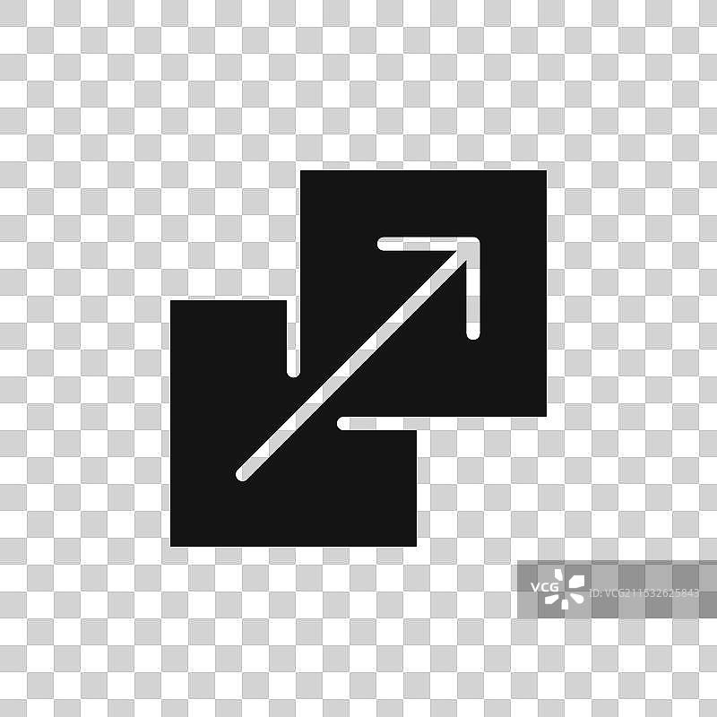 调整图标集，放大简化屏幕按钮图片素材