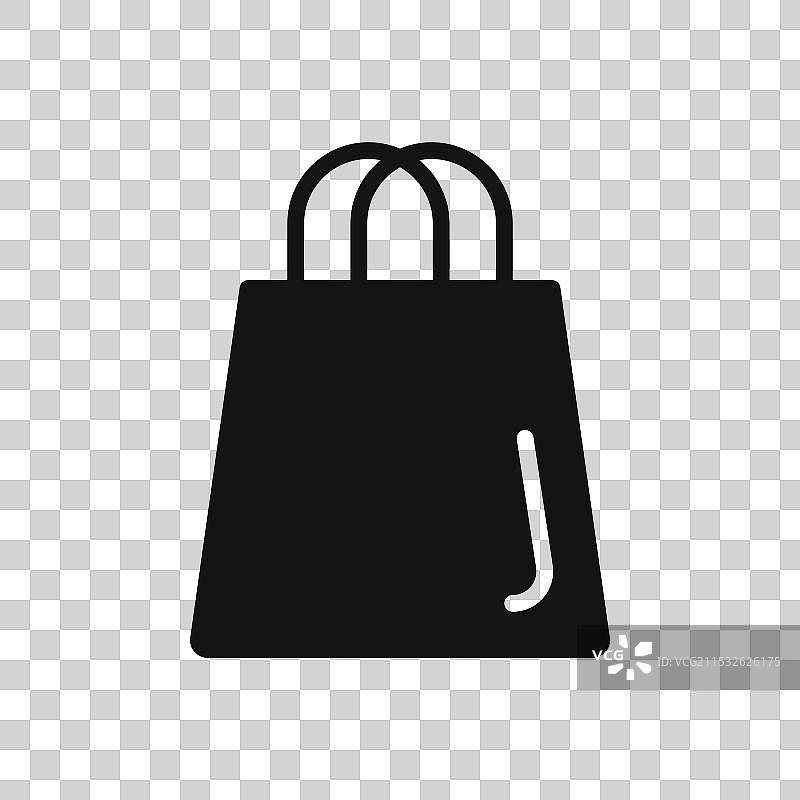 购物袋图标集，购物中心购物者纸袋图片素材