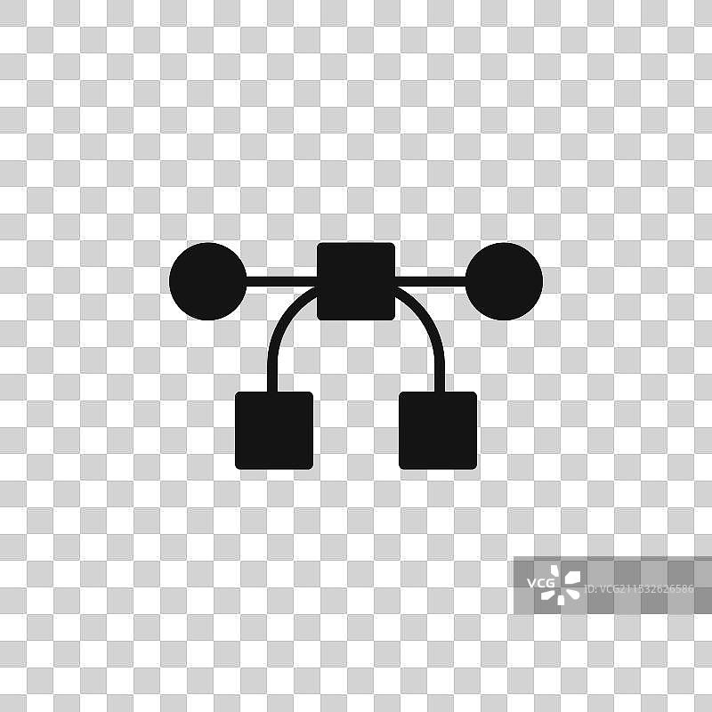 可编辑对象符号锚点图标集格式图片素材