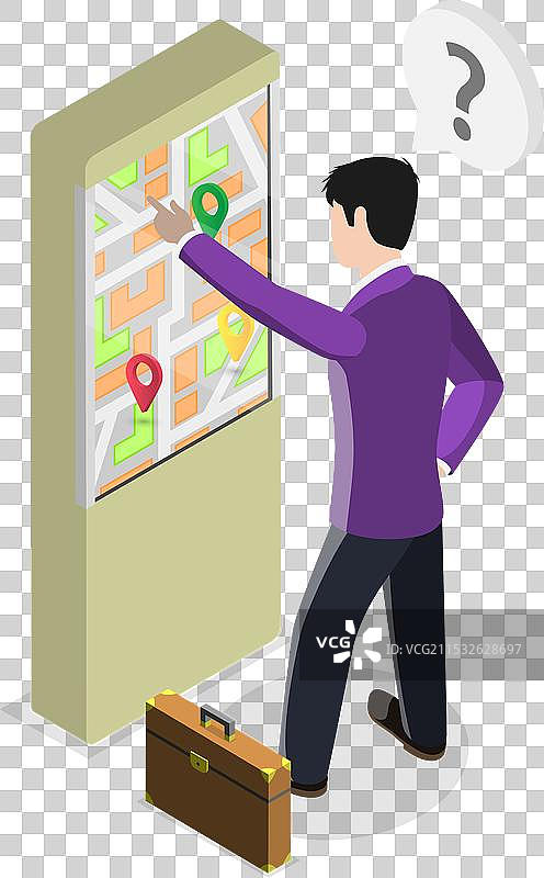 三维等距平面图图片素材