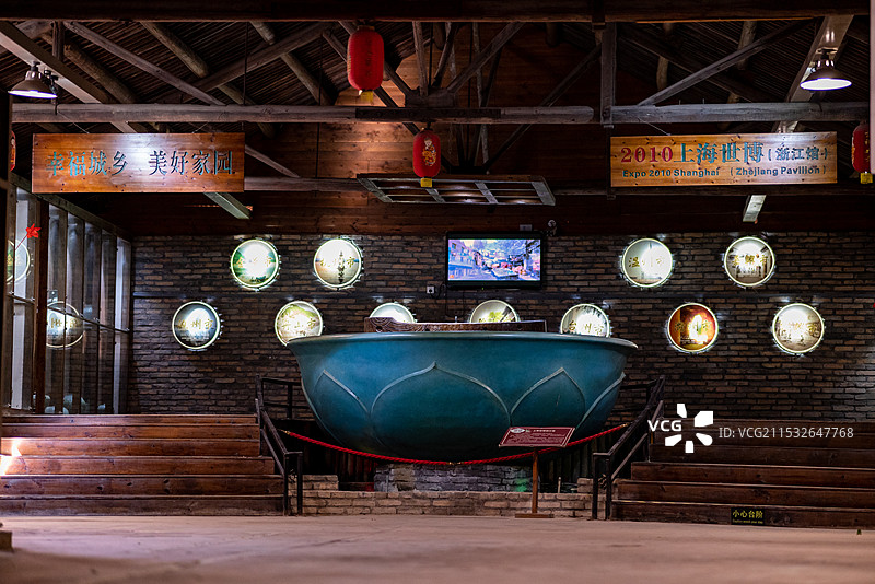 龙泉中国青瓷小镇.披云青瓷文化园图片素材