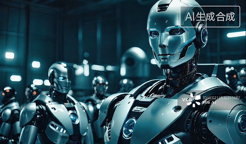 【AI数字艺术】未来战士图片素材