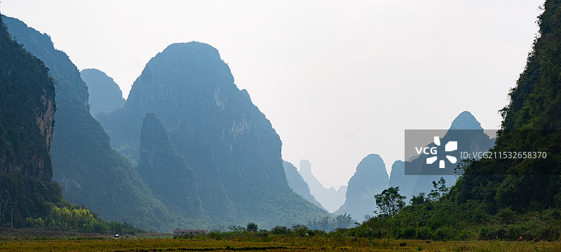 贺州钟山百里水墨画廊景区图片素材