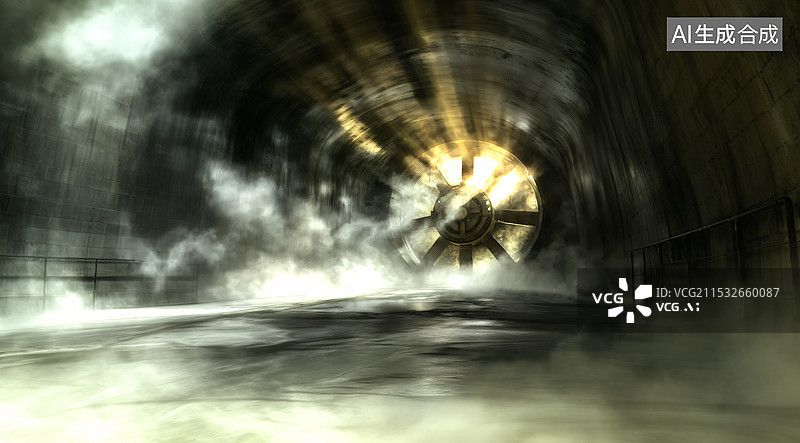 【AI数字艺术】汽车风洞实验室，螺旋桨，风扇图片素材