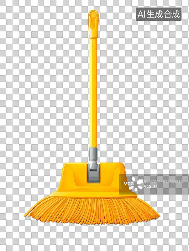 【AI数字艺术】卡通拖把模型图片素材