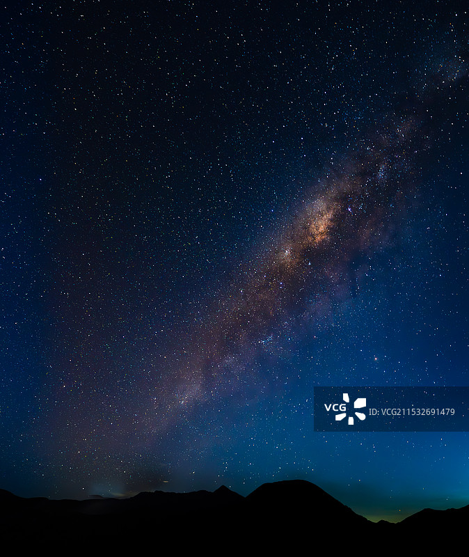南半球的银河图片素材