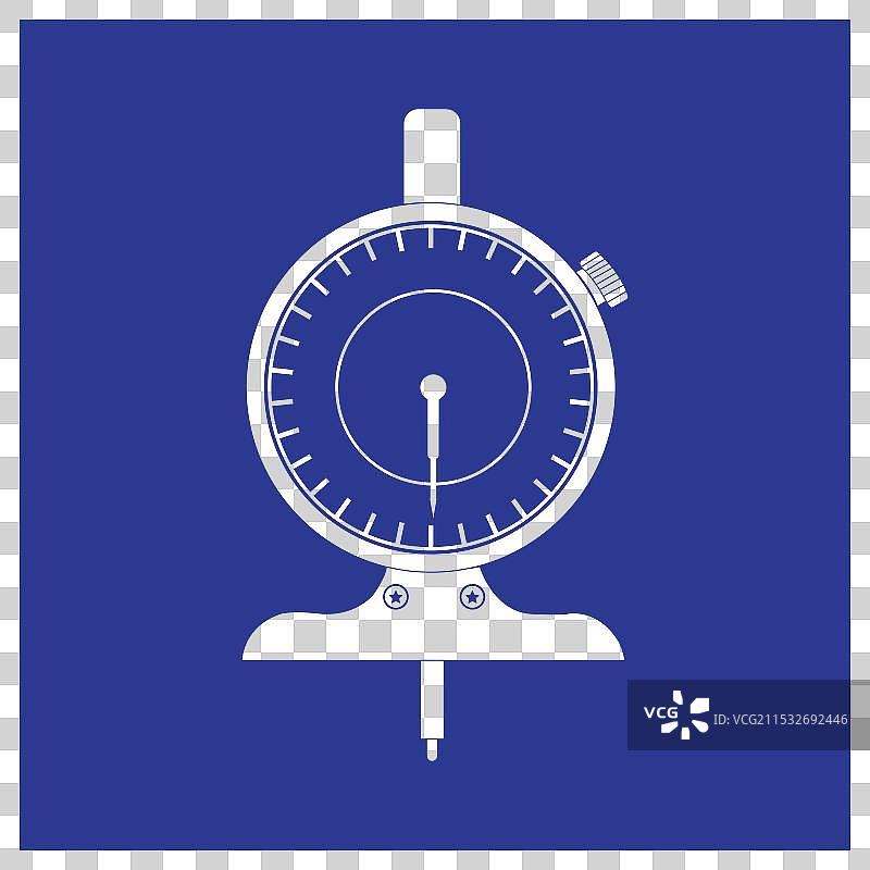 简单设计的指示表标志图片素材