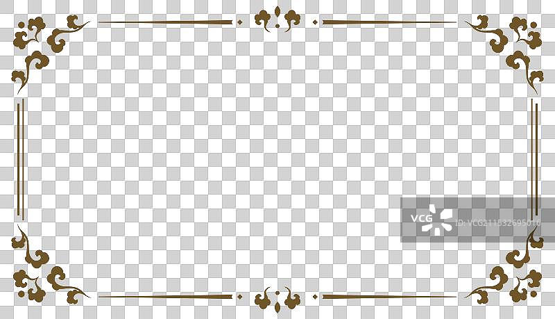 祥云边框素材图片素材