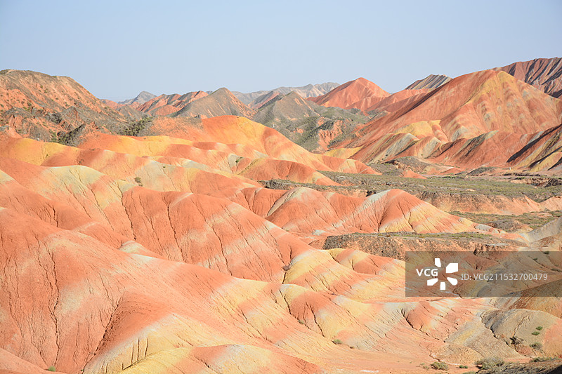 丹霞地貌图片素材