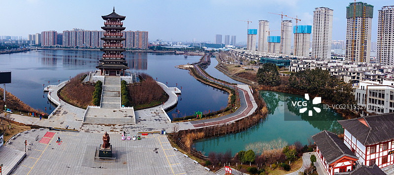 鄂州 武汉 葛仙楼 华容区 长江职业学院 电商大道图片素材