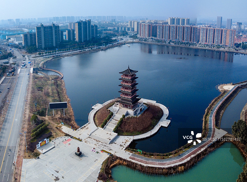 鄂州 武汉 葛仙楼 华容区 长江职业学院 电商大道图片素材