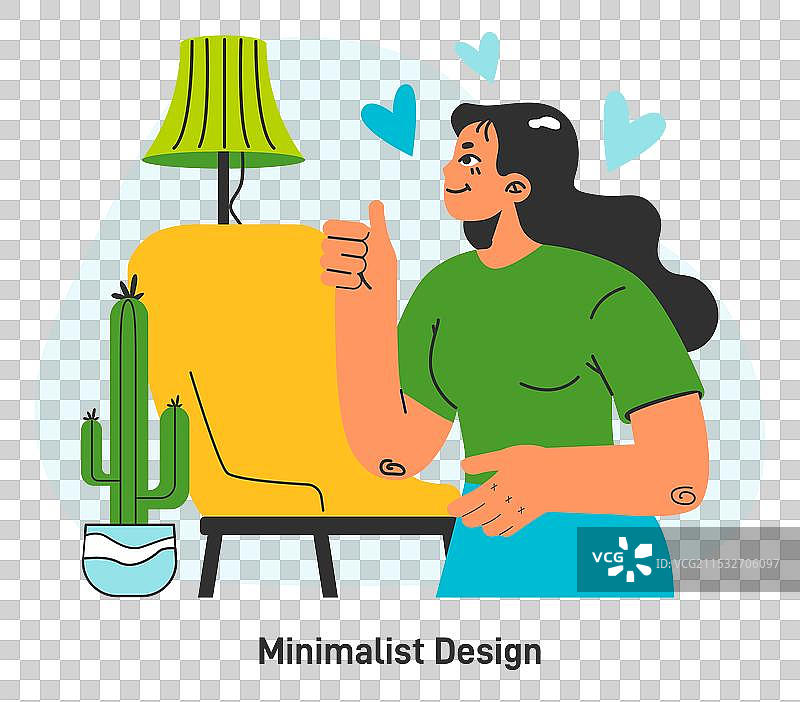 极简主义生活简单而克制的生活方式图片素材