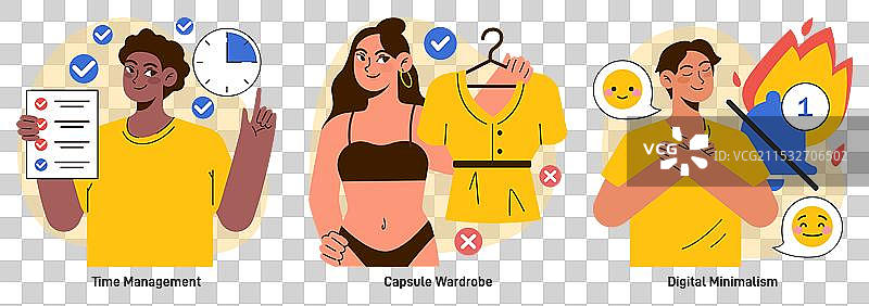 极简主义生活方式，简单而克制图片素材