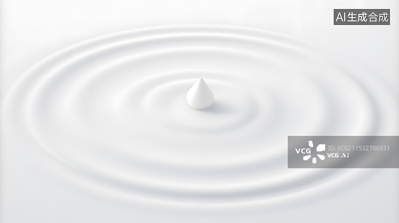【AI数字艺术】奶滴特写图片素材
