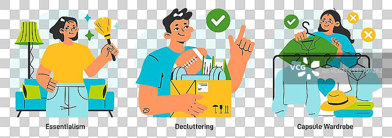 极简主义生活方式，简单而克制图片素材