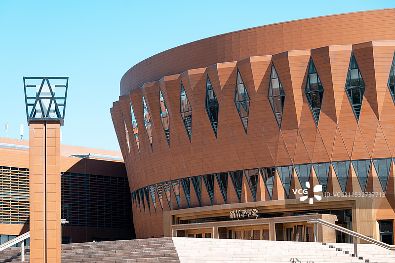 清华大学新清华学堂图片素材