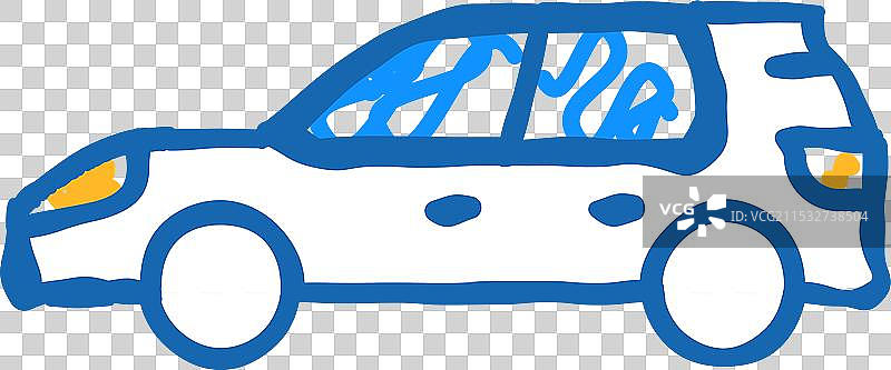 掀背车车身类型图标涂鸦图片素材