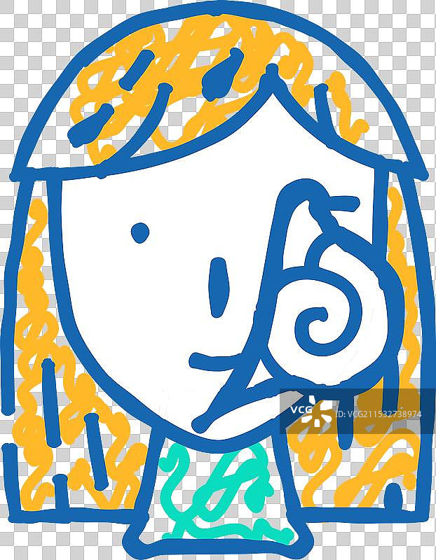 蜗牛疗法图标涂鸦图片素材