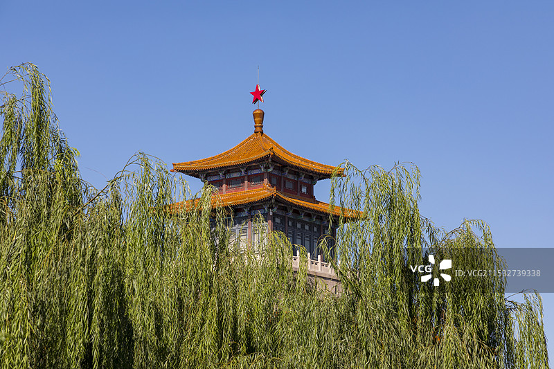 济南解放阁，济南解放纪念馆图片素材