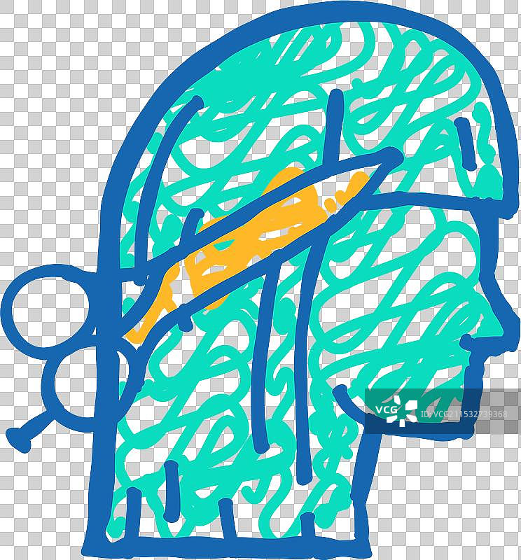 理发店剪发图标涂鸦图片素材