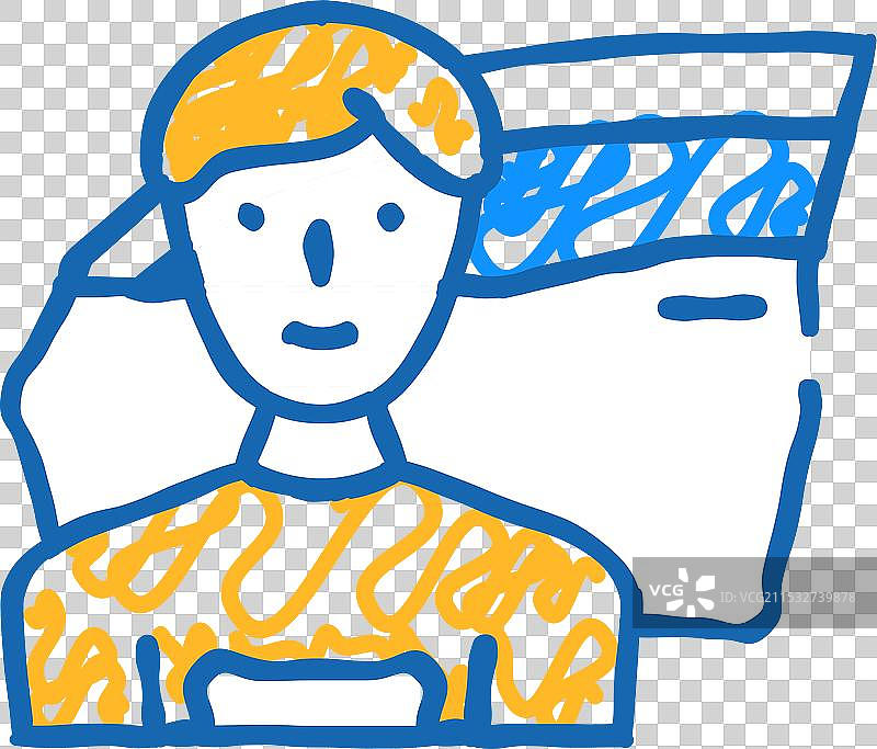 锁匠修理工图标涂鸦图片素材