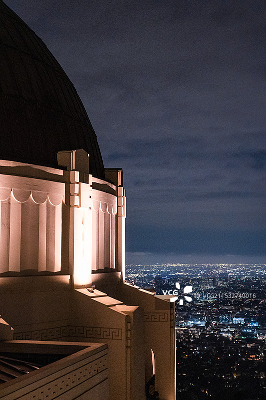 雾中的旧金山与洛杉矶图片素材