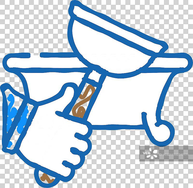 浴室维修图标涂鸦图片素材