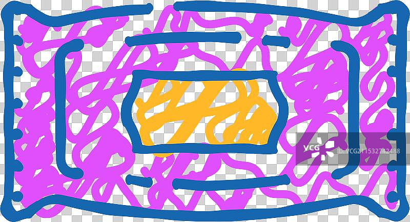 餐巾纸图标涂鸦图片素材