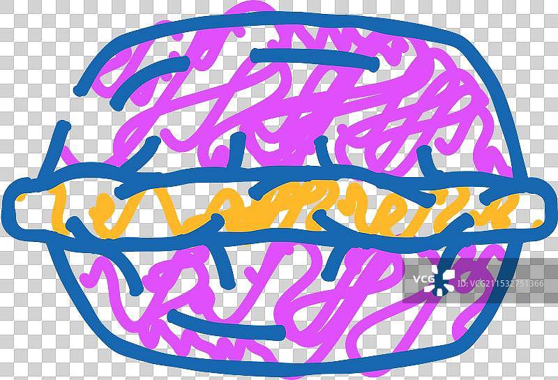 饺子菜品图标涂鸦图片素材