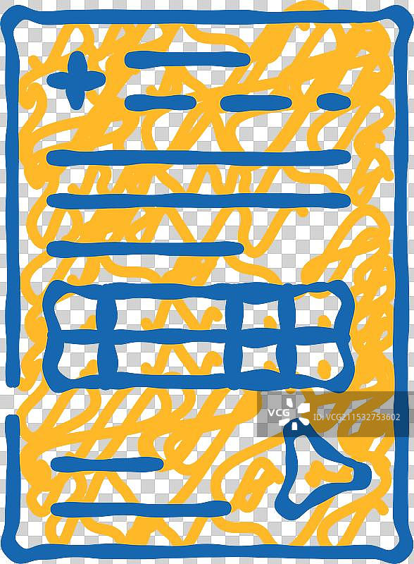 医疗委员会证书图标涂鸦图片素材