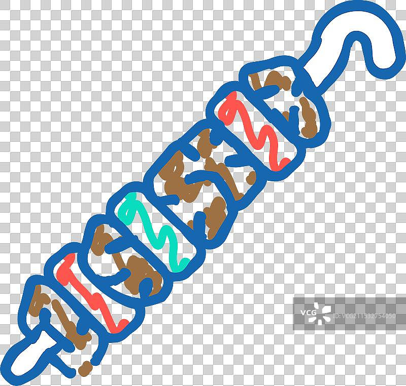 烤肉串烧烤图标涂鸦图片素材