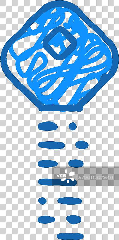 数字钥匙图标涂鸦图片素材