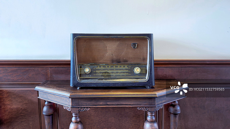 电子管收音机图片素材