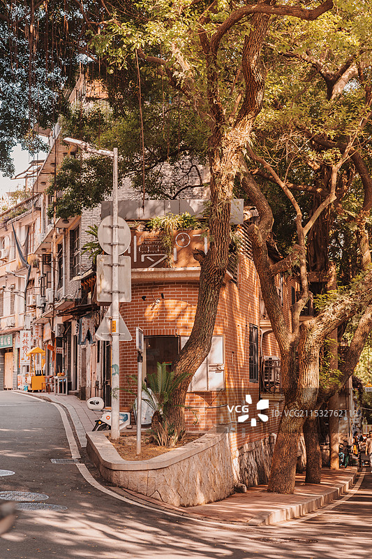 福州烟台山最美转角图片素材
