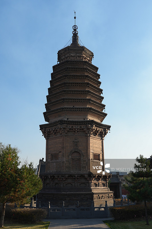 圆觉寺砖塔图片素材