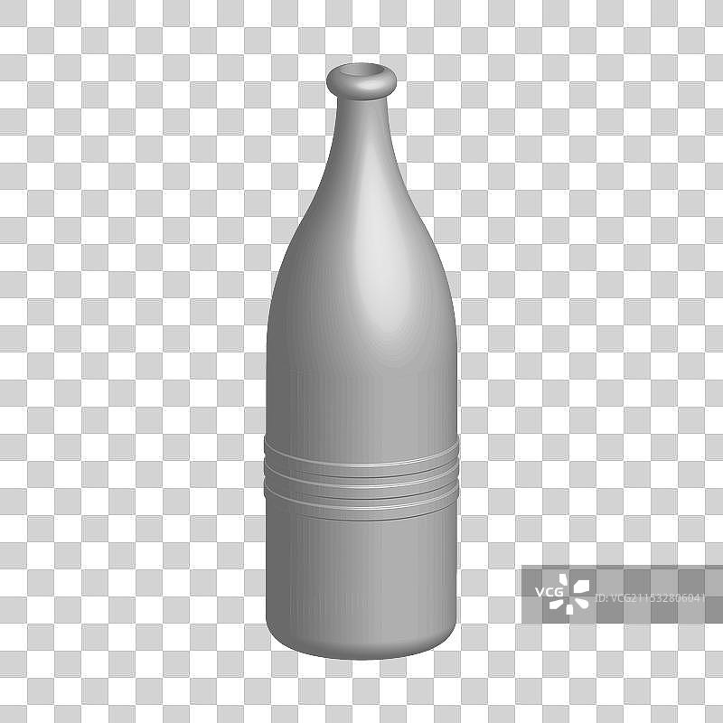 3D塑料瓶图标图片素材