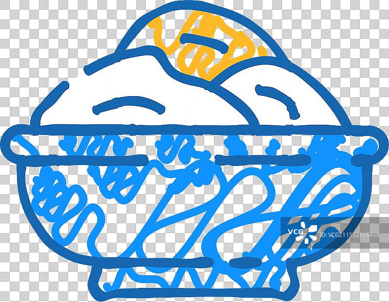 按摩盐图标涂鸦图片素材