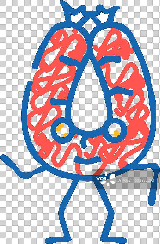 香肠肉类角色图标涂鸦图片素材