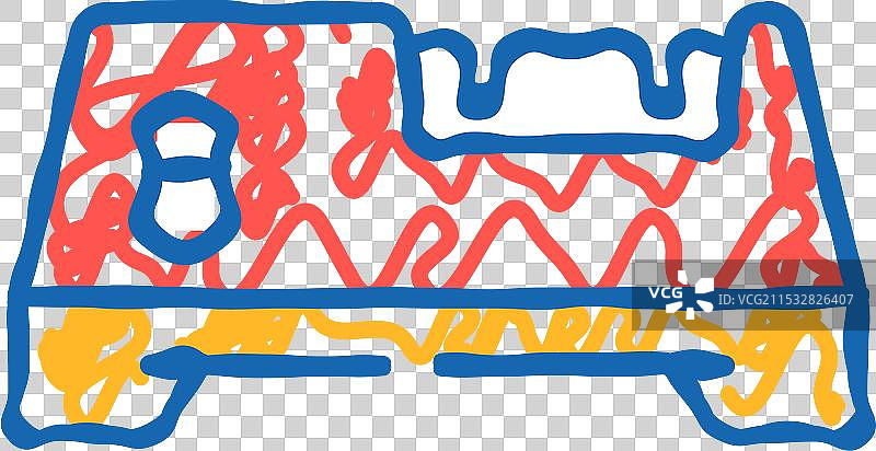 刀具屠夫磨刀器图标涂鸦图片素材