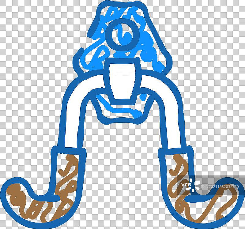 工具钩车库工具图标涂鸦图片素材