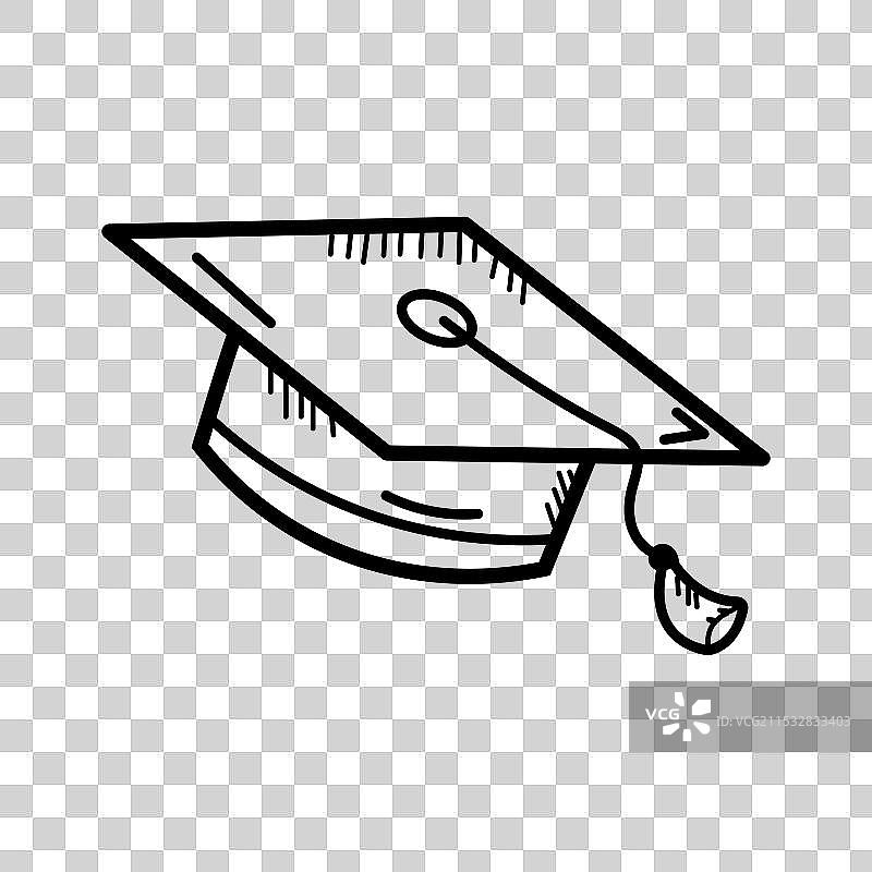 学位帽图片素材