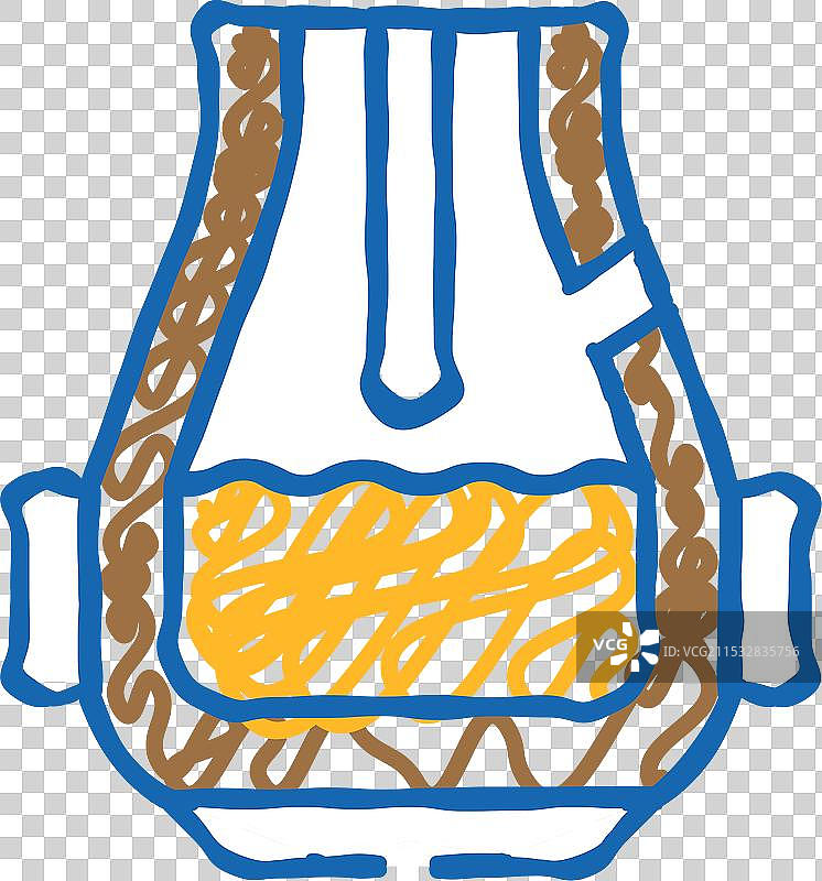 基础氧气炉钢铁生产图标涂鸦图片素材