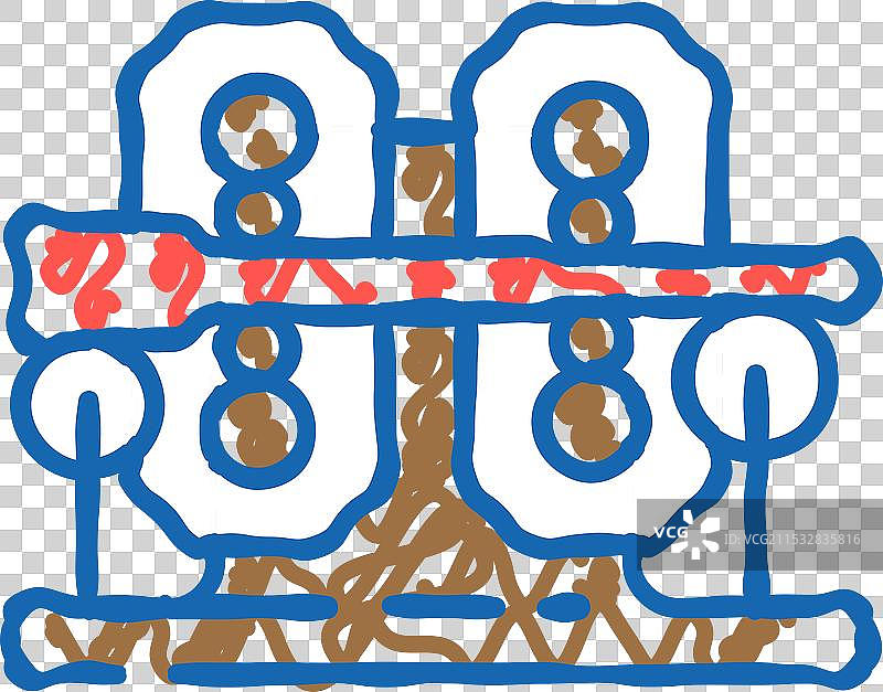 冷轧钢生产图标涂鸦图片素材