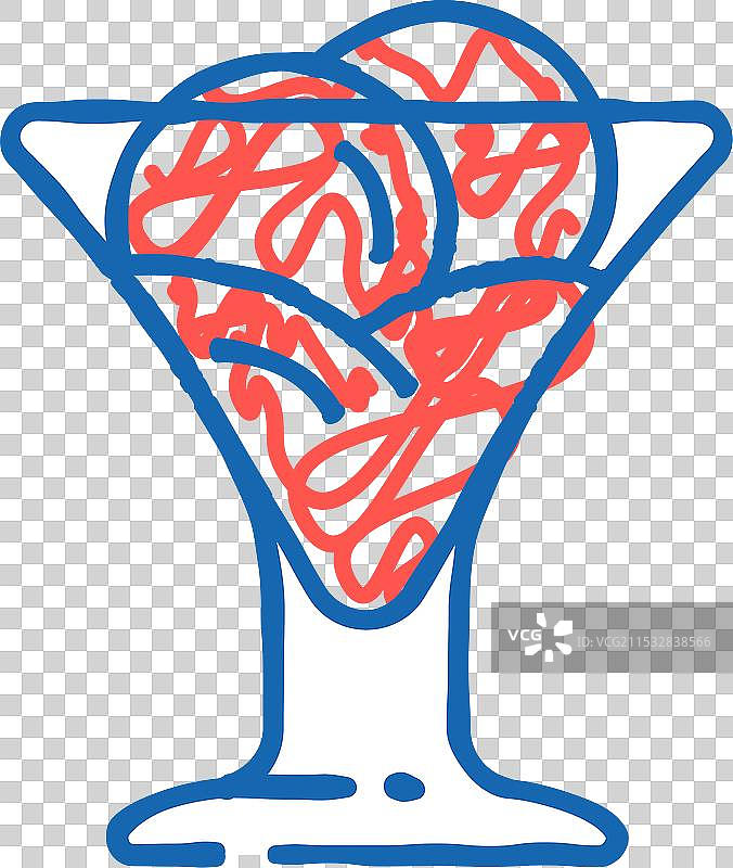 覆盆子雪葩食品小吃图标涂鸦图片素材