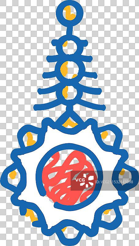 额头装饰点图标涂鸦图片素材