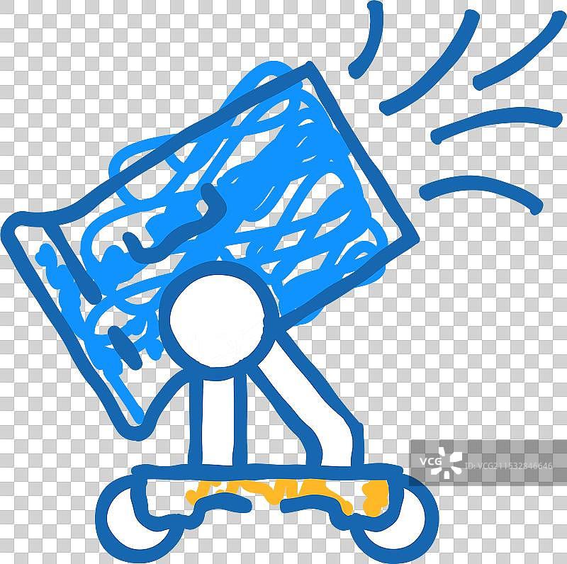 矿业尘埃控制图标涂鸦图片素材