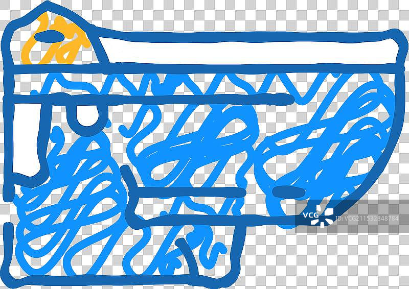 智能马桶家居图标涂鸦图片素材